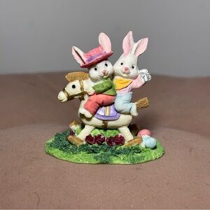 Vintage Cottontail Lane Whimsical Decor 1990s